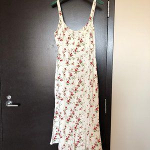 Reformation Floral Slip Dress